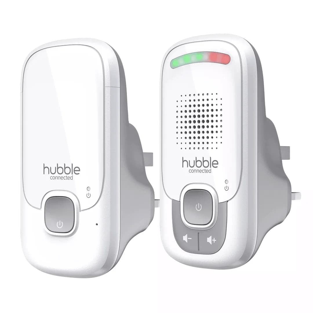 Hubble Listen Audio Baby Monitor | White