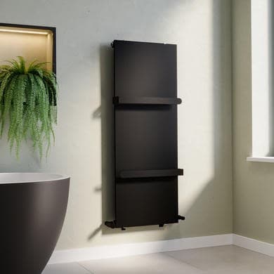 Hesperia Vertical Panel Radiator with Towel Bars