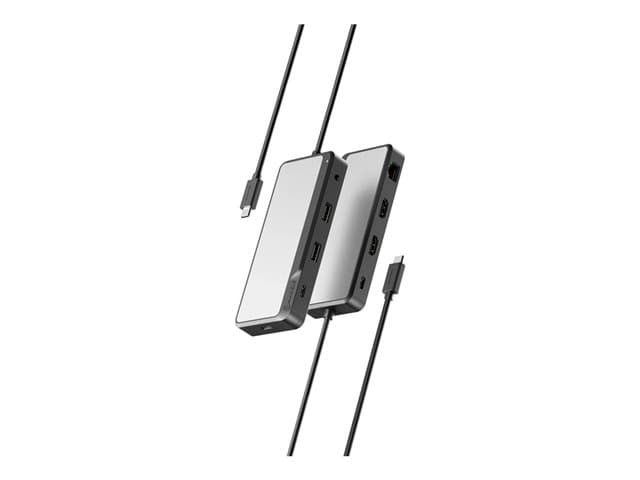 ALOGIC - Fusion Pro DUO - docking station - USB-C - 2 x HDMI - 1GbE
