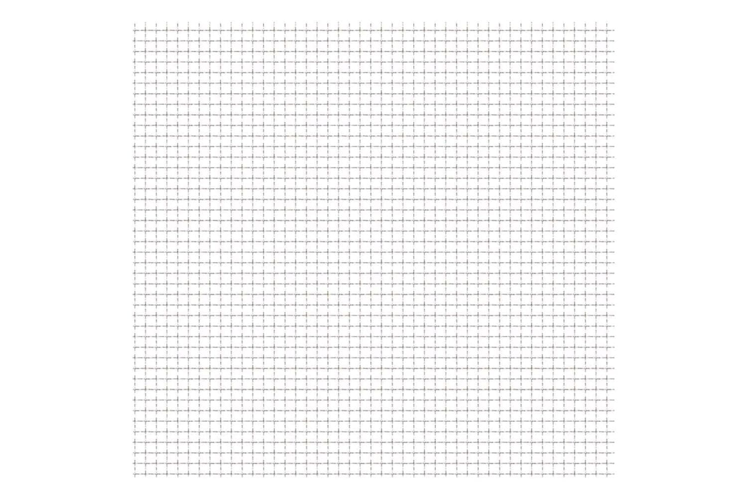 vidaXL 142291 Crimped Garden Wire Fence Stainless Steel 100x85cm 31x31x3mm