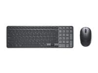 DELL - Pro 7 KM746 - keyboard and mouse set - rechargeable compact - QWERTY - UK - black Input Device