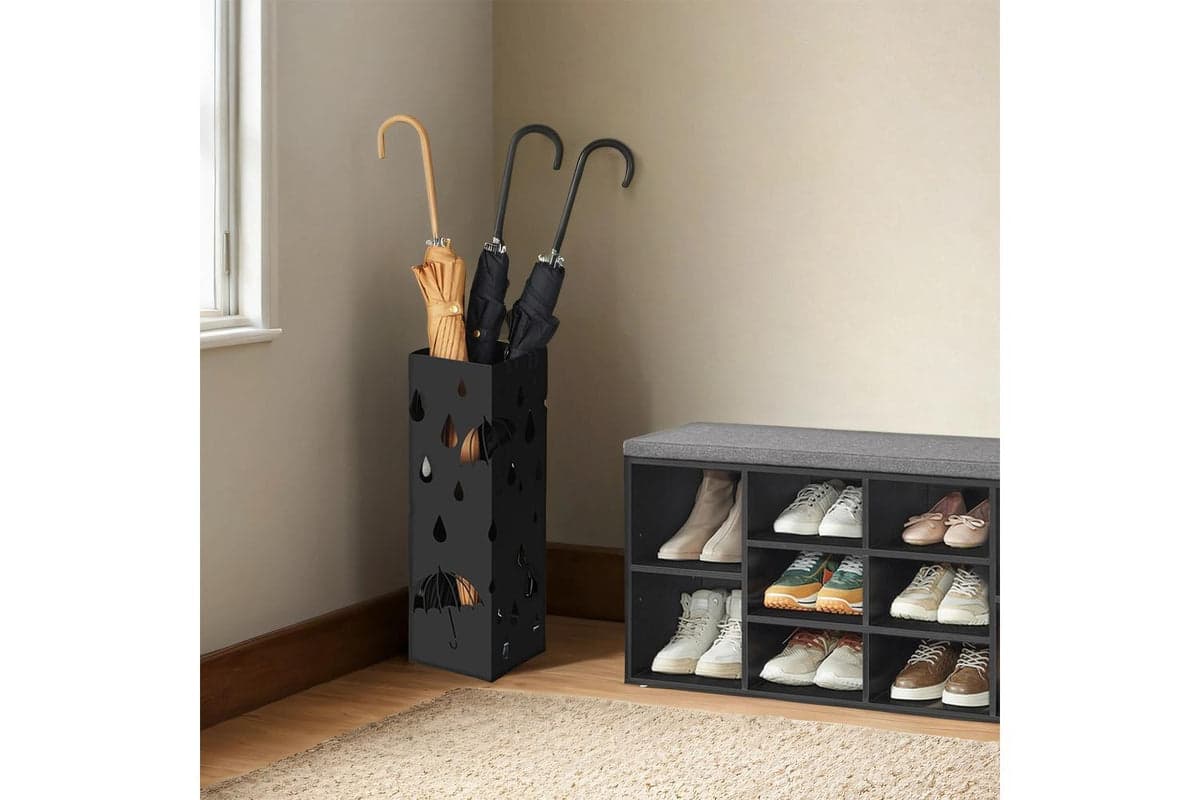Songmics Umbrella Holder | Umbrella Stand | Metal | 15.5 X 15.5 X 49 Cm