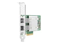 HPE - Intel E810-XXVDA2 - network adapter - PCIe 4.0 x8 - 25 Gigabit SFP28 x 2