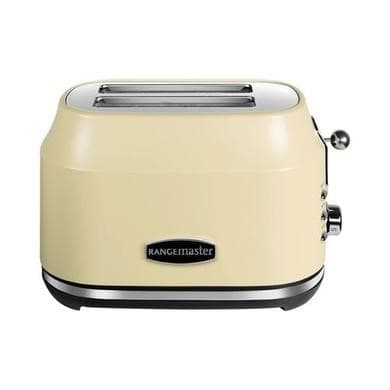Rangemaster Classic 2-Slice Traditional Toaster – Cream 6 Browning Levels