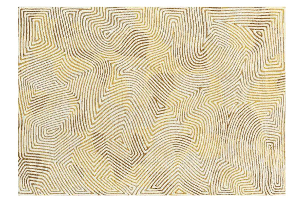 Louis De Poortere | Coral Indoor Eco Rug | Yellow | 240 x 340 cm