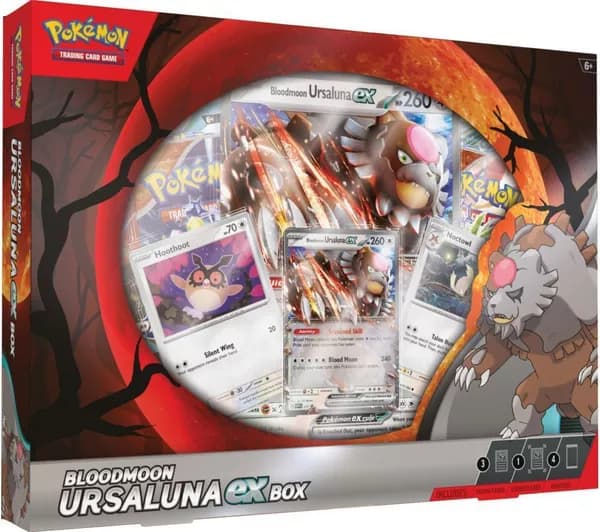 POKEMON TCG Bloodmoon Ursaluna ex Box
