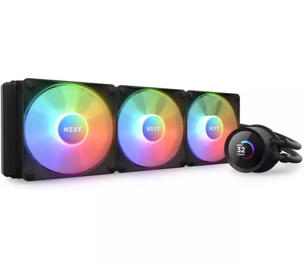 NZXT Kraken 360 RGB 360 mm Liquid CPU Cooler - RGB LED, Black