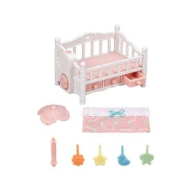 Crib With Mobile Set