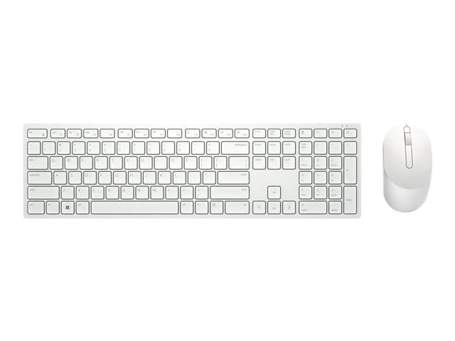 DELL - Pro KM5221W - keyboard and mouse set - QWERTY - UK - white Input Device