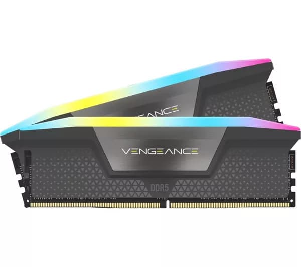 CORSAIR Vengeance 16 GB RGB DDR5 6000 MHz PC RAM - 8 GB x 2