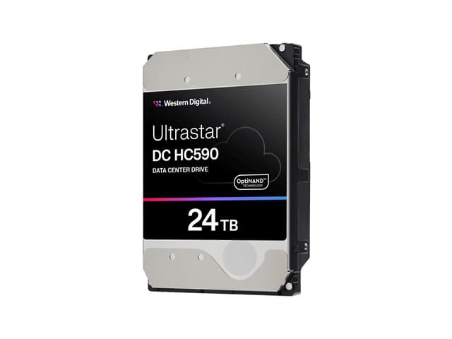 HITACHI - WD Ultrastar DC HC590 0F65642 - hard drive - Data Centre - 24 TB - SATA 6Gb/s
