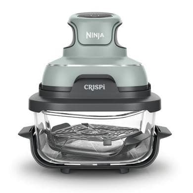 Ninja FN101UKSG CRISPi 4-in-1 Portable Air Fryer  Sage  Healthy Crispy Cooking Anywhere