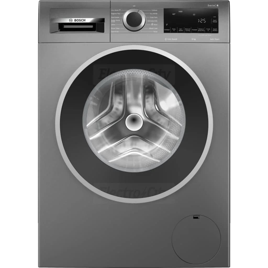 Bosch Series 6 Freestanding 9kg 1400 Spin Washing Machine | Grey
