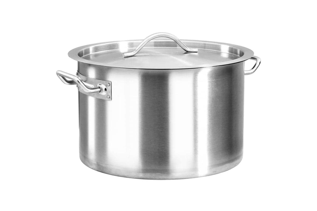 vidaXL 51139 Stock Pot 32 L 40x26cm Stainless Steel