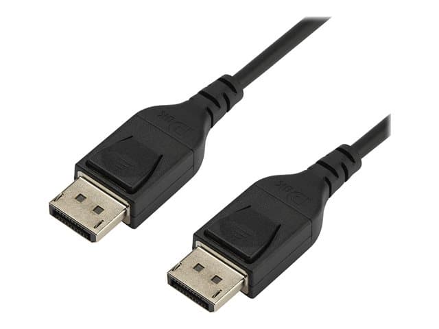 STARTECH.COM - StarTech 3ft/1m VESA Certified DisplayPort 1.4 Cable, 8K 60Hz HBR3 HDR, Super UHD DisplayPort to DisplayPort Monitor Cord, Ultra HD 4K 120Hz DP 1.4 Slim Video Cable M/M DP Connectors - DP 1.4 Latching Cable - DisplayPort