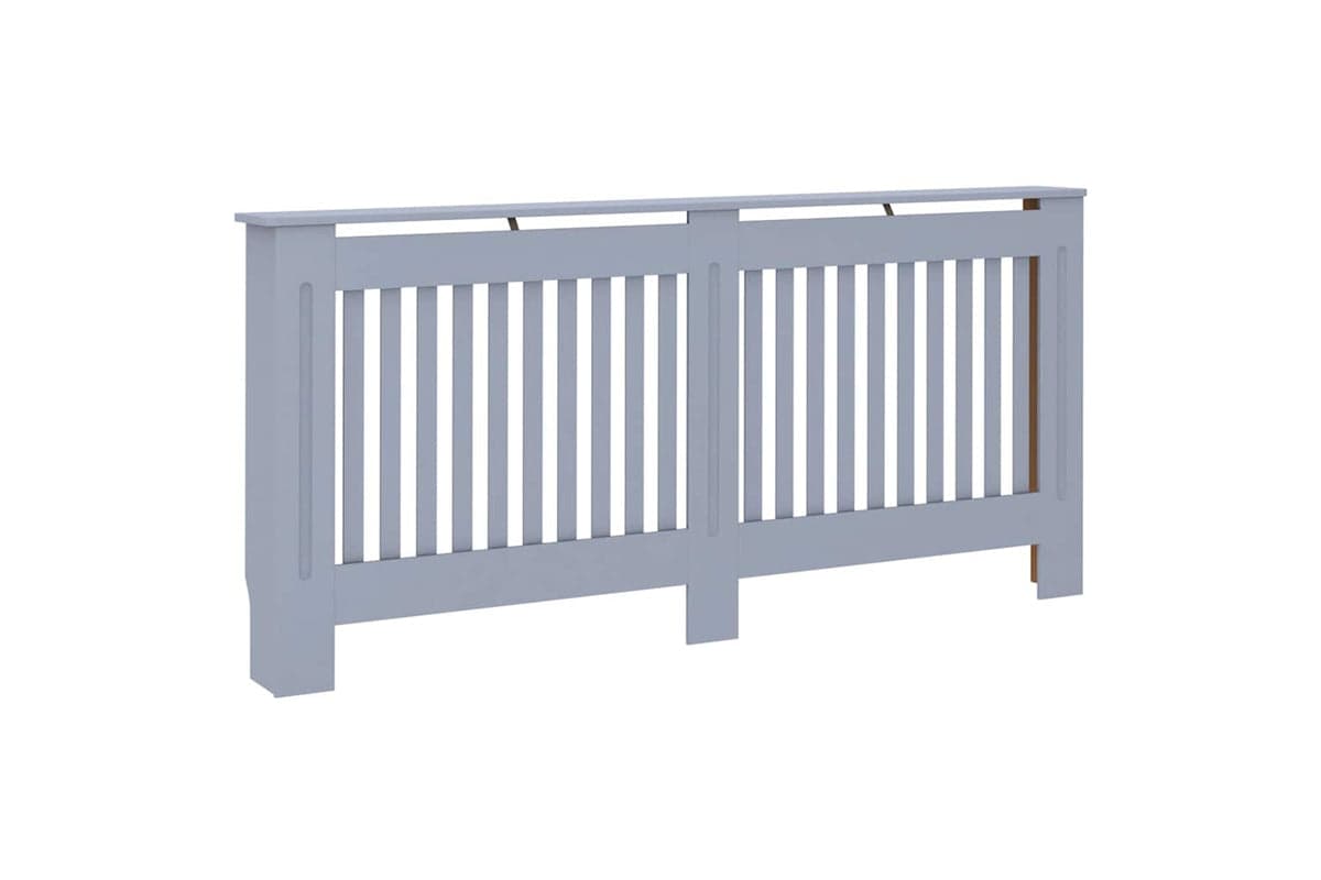 vidaXL Radiator Cover Anthracite 172x19x81.5cm Mdf