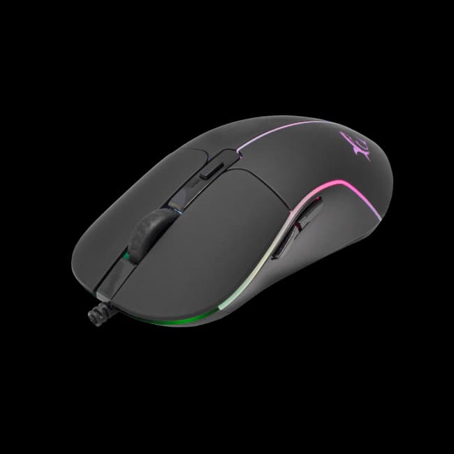 White Shark Warlock Gaming Mouse | Black | WARLOCK