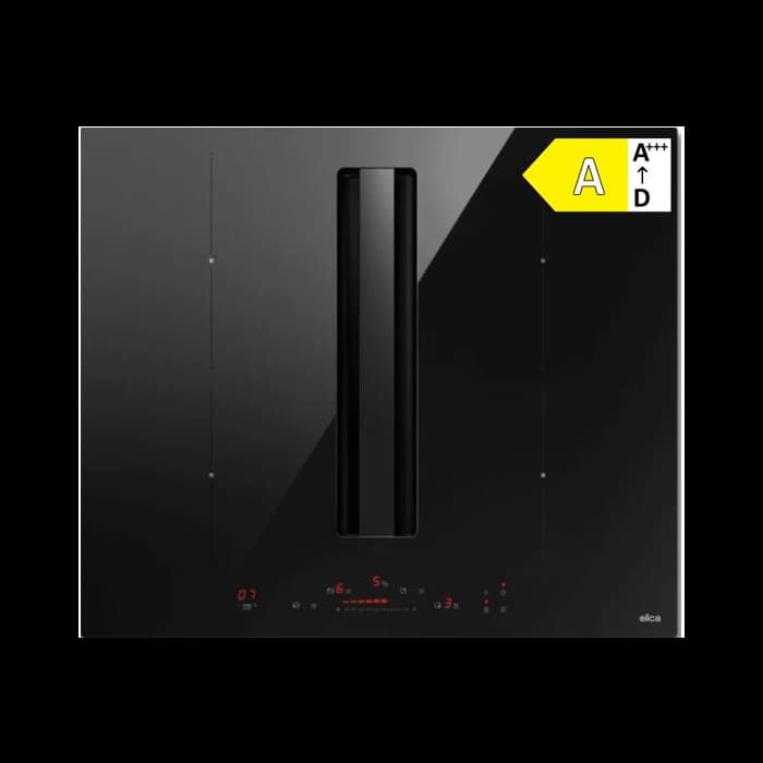 Elica NTALPHABRECOUT60KIT, NikolaTesla Induction Hob, Black