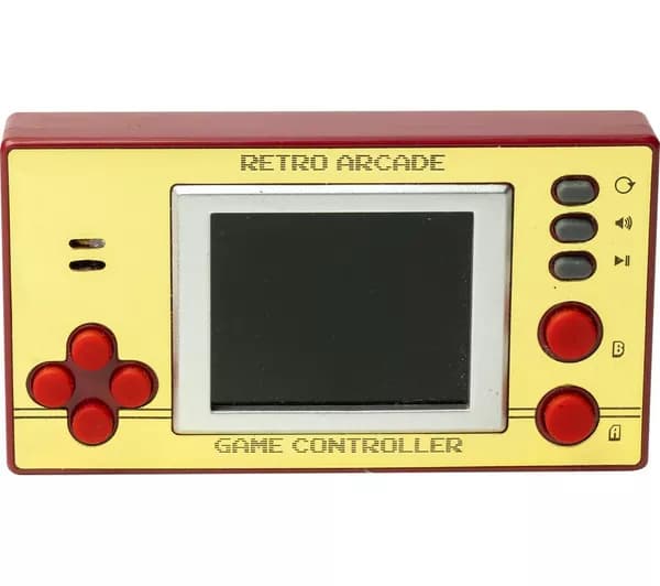 RED5 Retro Games Controller with Screen - Red