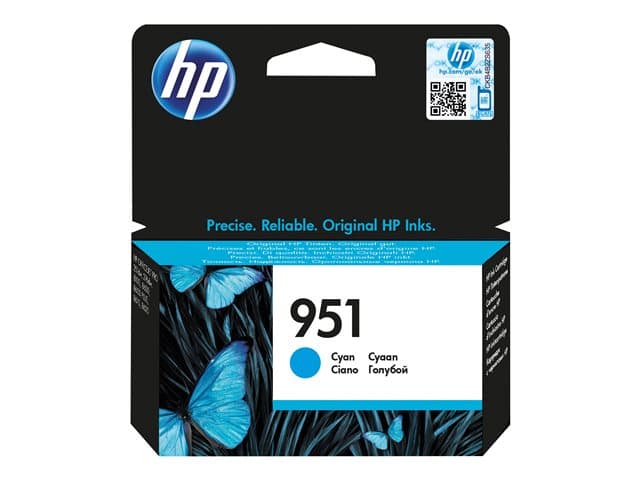 HP - 951 - cyan - original - ink cartridge