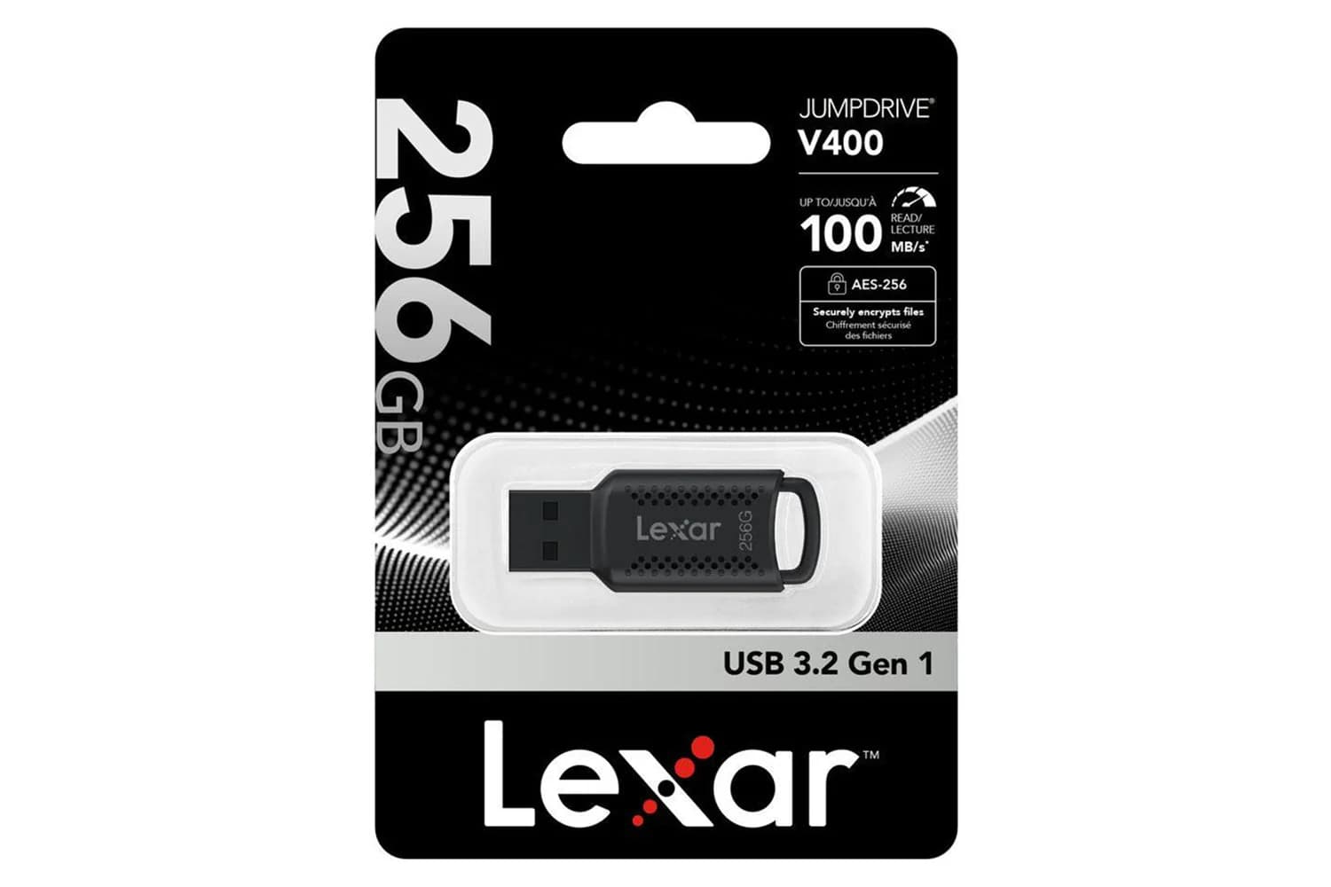Lexar Jumpdrive V400 USB 3.0 Flash Drive | 256GB