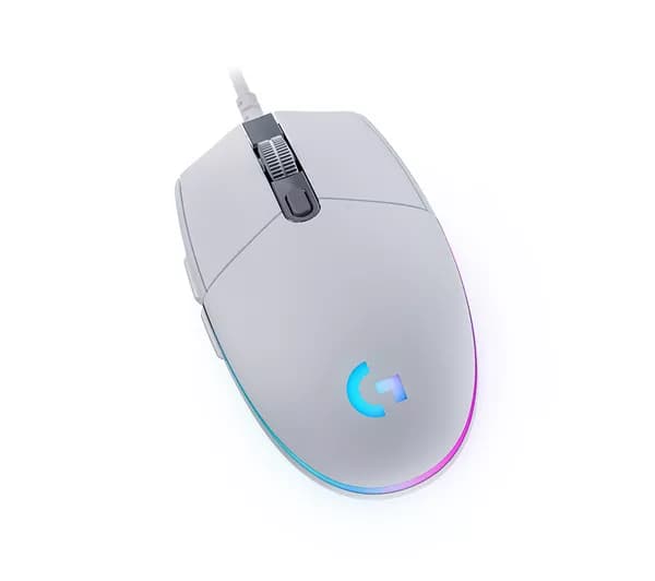 LOGITECH G203 Lightsync Optical Gaming Mouse - White