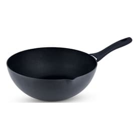 Non-Stick Aluminium Wok With Pouring Spout