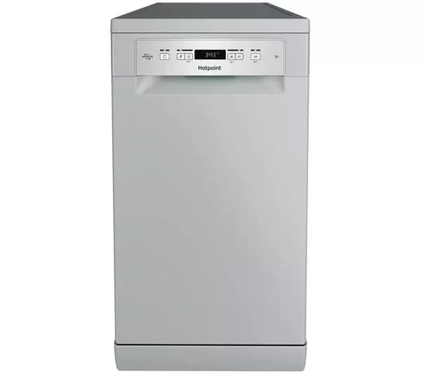 HOTPOINT HP3FC10BS7A0SUK Slimline Dishwasher - Silver