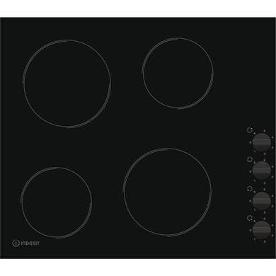 Refurbished Indesit RI860C 58cm 4 Zone Knob Control Ceramic Hob