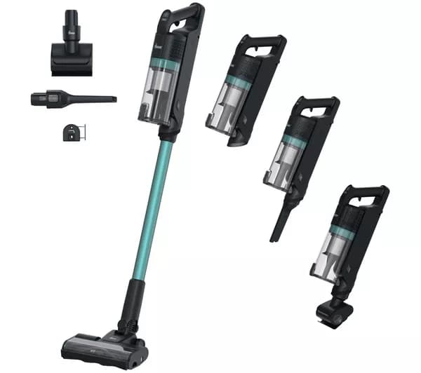 HOOVER HF1 MAX Pet Cordless Vacuum Cleaner - Black & Turquoise