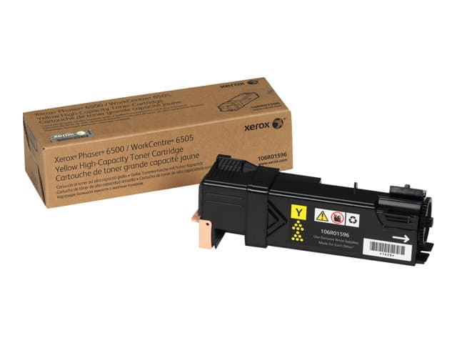 XEROX - Phaser 6500 - high capacity - yellow - original - toner cartridge