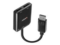 Lindy - video/audio splitter - MST hub - 2 ports