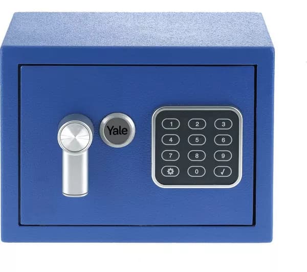 YALE Value Safe - Mini, Blue
