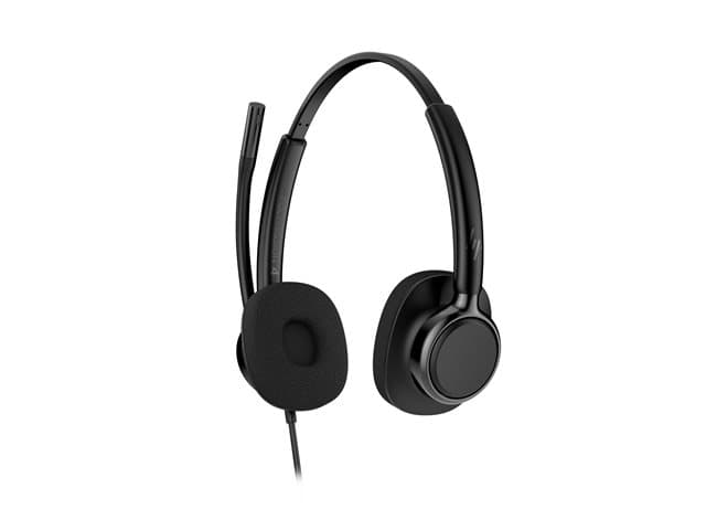 HP - Poly Mission 425 - headset - USB-C, USB-A - Microsoft Teams Certified - Zoom Certified