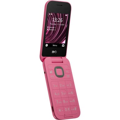 HMD 2660 Flip 4G Mobile Phone - Raspberry Red | 1GF033CPC1L03