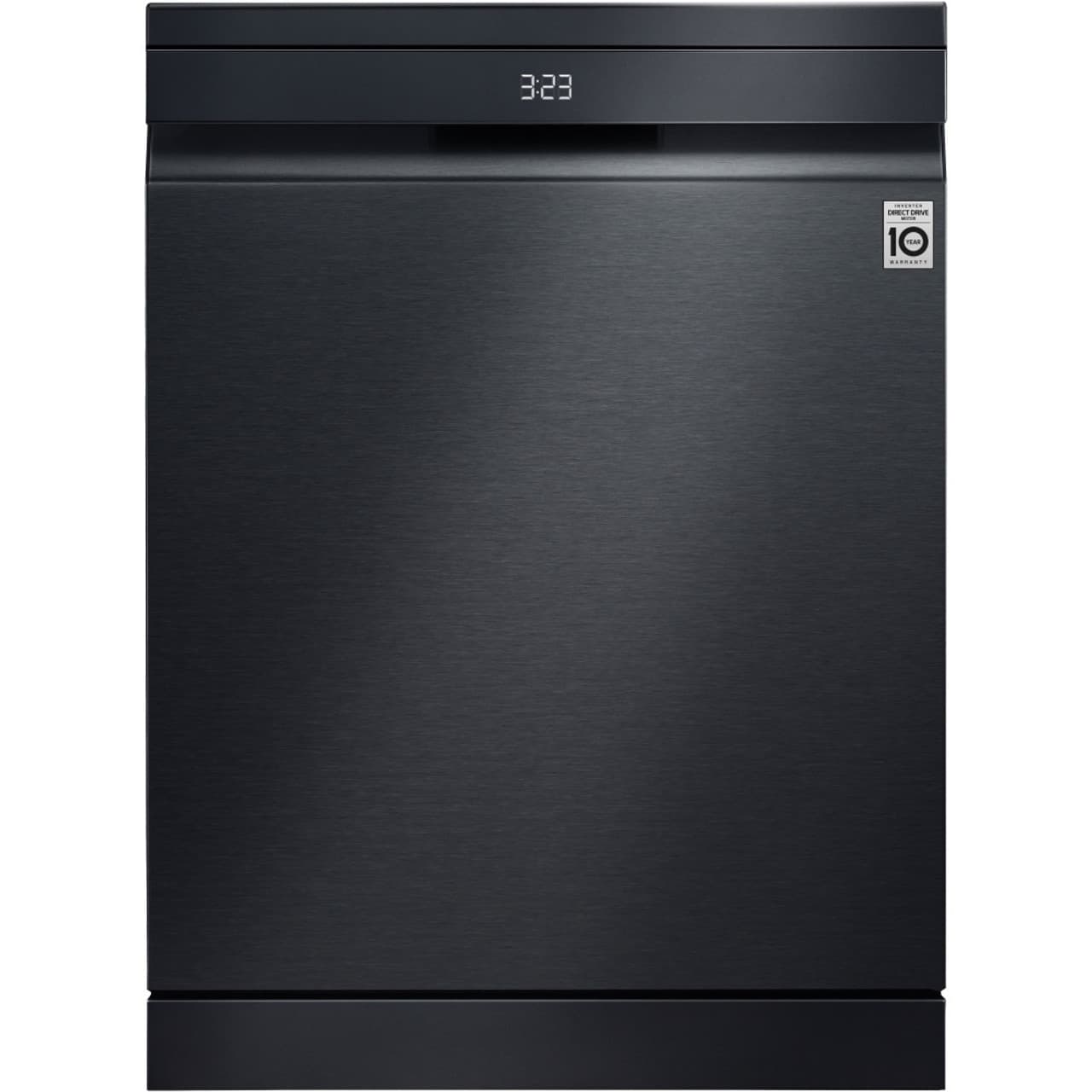 LG DF587HMS.ABMQEU 14 Place Setting TrueSteam™ Full Size Freestanding Dishwasher – Matte Black