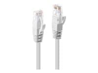 Lindy - patch cable - 2 m - white