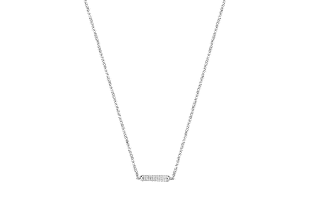 Rosato Rzbi56 Bianca Silver Necklace - Fashionable High Quality Italian Jewellery
