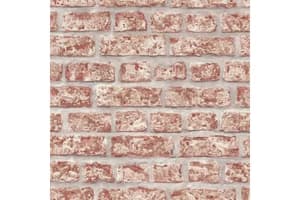 Noordwand 425285 Topchic Wallpaper Bricks Red And Grey