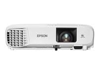 EPSON - EB-W49 - 3LCD projector - portable - 3800 lumens (white) - 3800 lumens (colour) - WXGA (1280 x 800) - 16:10 - LAN - white