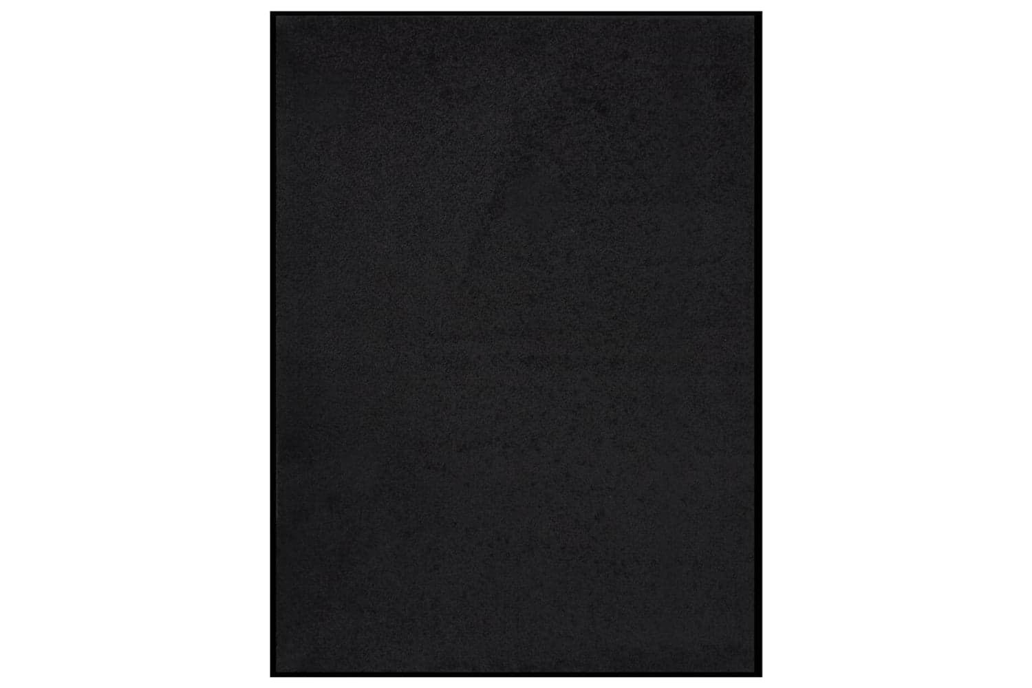 vidaXL 331596 Doormat Black 60x80cm