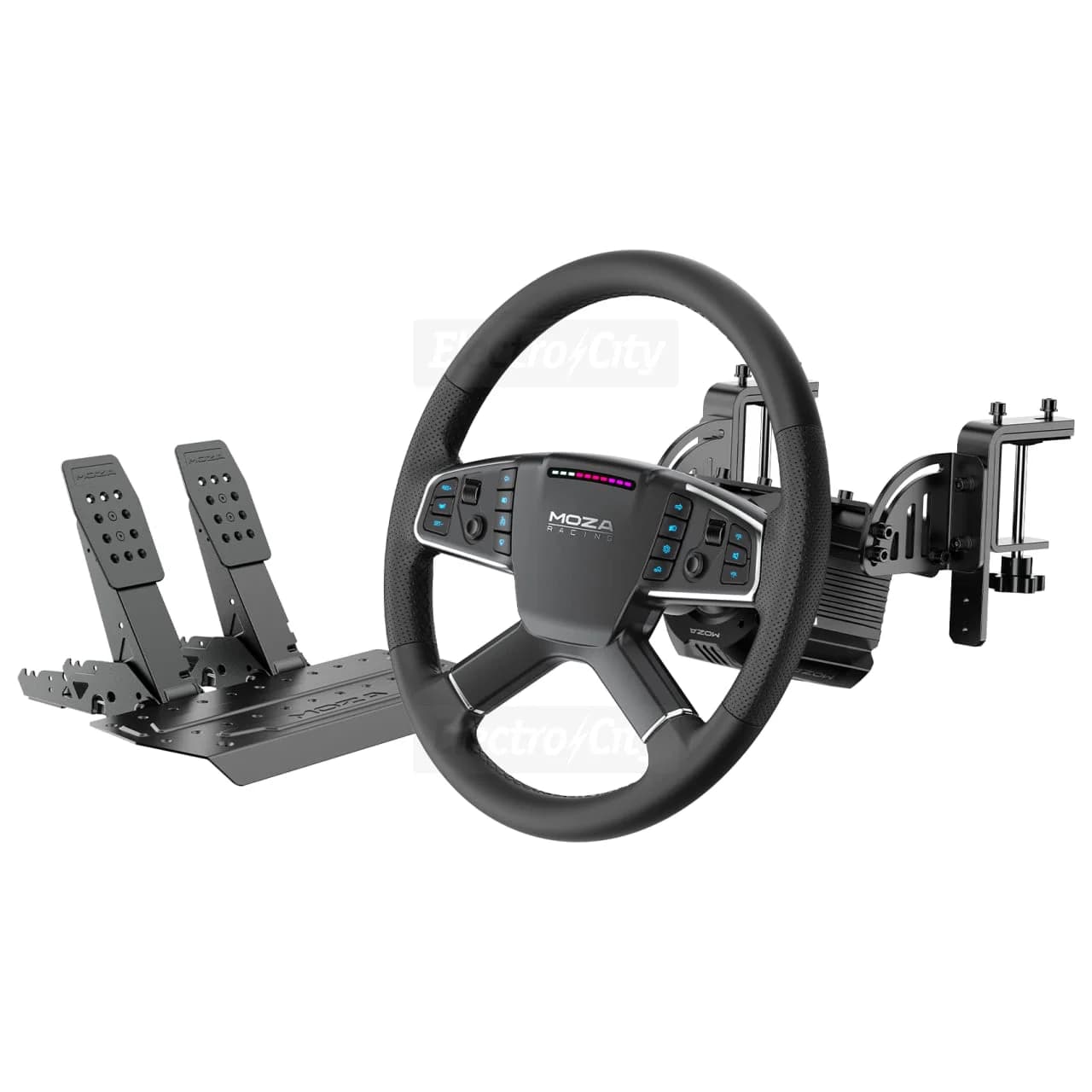 Moza Racing R5 Pro Truck Driving Simulator Wheel and Pedal Bundle