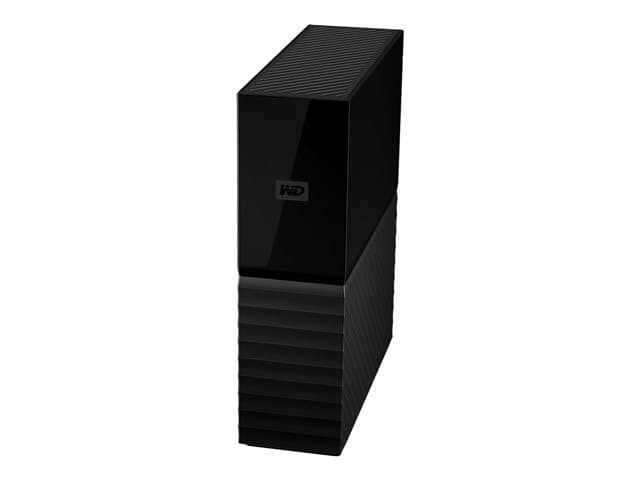 WESTERN DIGITAL - WD My Book WDBBGB0120HBK - Hard drive - encrypted - 12 TB - external (desktop) - USB 3.0 - 256-bit AES - black