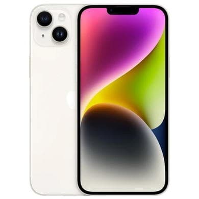 Apple iPhone 14 Starlight 6.1" 128GB 5G Unlocked & SIM Free Smartphone