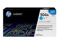 HP - 504A - cyan - original - LaserJet - toner cartridge (CE251A)