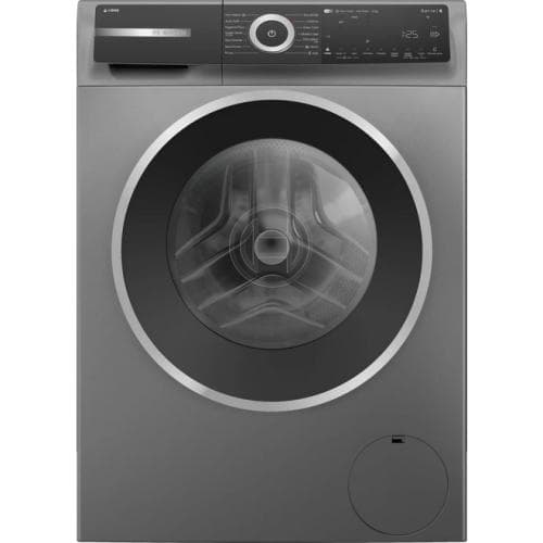 BOSCH            SERIES 6 10KG IDOS WASHING MACHINE - CAST IRON GREY