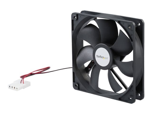 Startech 120x25mm Dual Ball Bearing Computer Case Fan w/ LP4 Connector (FANBOX12)