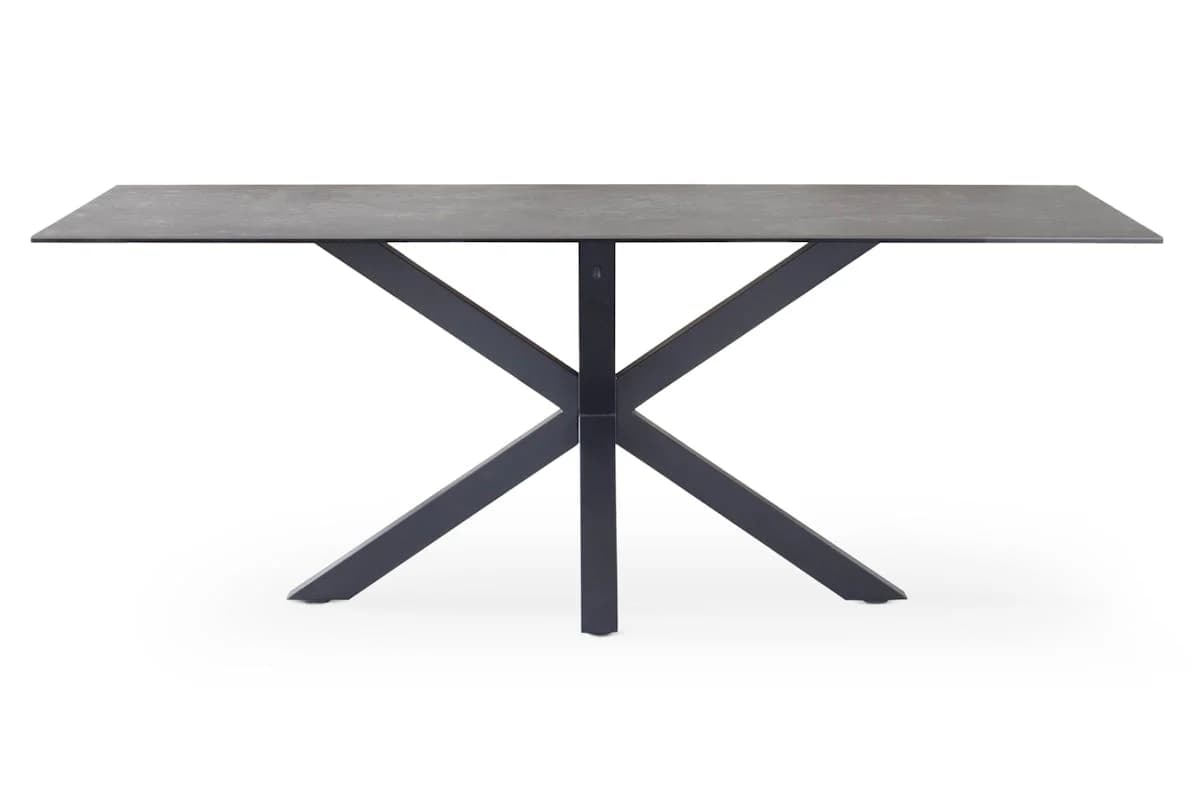 Harlie Rectangular Dining Table | 200 Cm | Black