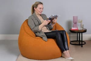 Elephant Boucle Bedroom Chair Bean Bag