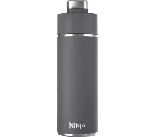 NINJA Thirsti Travel Water Bottle - Grey, 700 ml